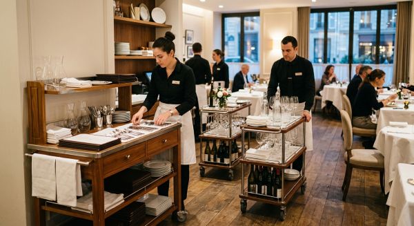 Boostez l'efficacité de votre aménagement avec servantes et dessertes